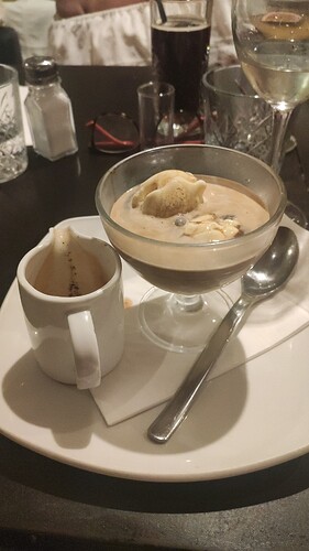 the famous affogato