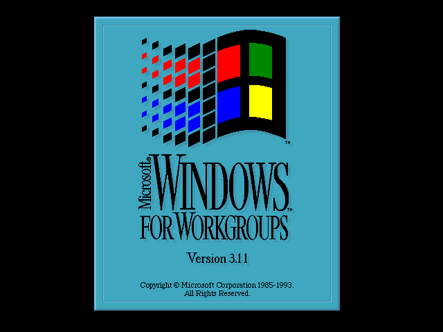 Microsoft Windows for Workgroups Version 3.11